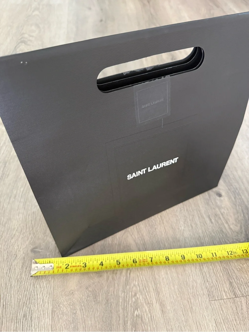 Saint Laurent Cutout Handle Shopping Bag